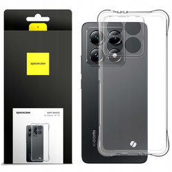Etui Spacecase Anti-shock do Xiaomi 14T 5G przezroczyste