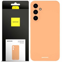 Etui silikonowe Spacecase Silicone Case do Galaxy S23 FE pomarańczowe