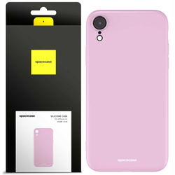 Etui silikonowe Spacecase Silicone Case do iPhone Xr liliowe