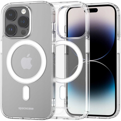 Etui Spacecase Clear Mag do iPhone 14 Pro Max przezroczyste