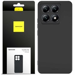 Etui silikonowe Spacecase Silicone Case do Xiaomi 14T czarne