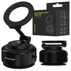 Uchwyt samochodowy Spacecase z przyssawką automatyczną na szybę MagSafe