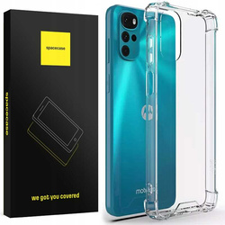 Etui Spacecase Anti-shock do Moto E22 / E22i przezroczyste