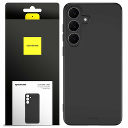 Etui silikonowe Spacecase Silicone Case do Galaxy S25 FE czarne