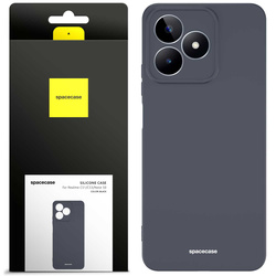 Etui silikonowe Spacecase Silicone Case do Realme C51/C53/Note 50 czarne