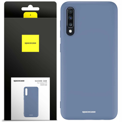 Etui silikonowe Spacecase Silicone Case do Galaxy A70 niebieskie