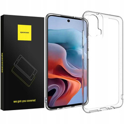 Etui Spacecase Anti-shock do Moto G34/G45 5G przezroczyste